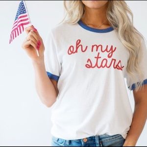 Retro oh my stars T-shirt, in perfect condition.